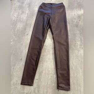 OFFLINE By Aerie Real Luxe Faux Leather Legging Size Medium NWOT